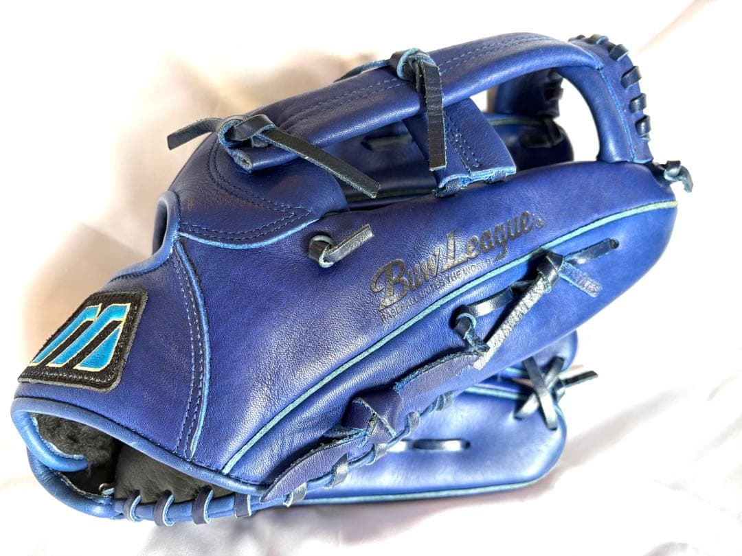 超希少・極美品】ミズノ ビューリーグ 軟式グローブ 青 Swifter Evo