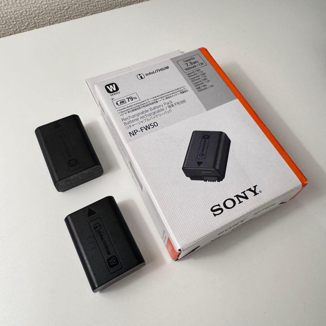 美品】SONY ZV-E10｜純正バッテリー2つ｜sdカード｜ヤマダ保証