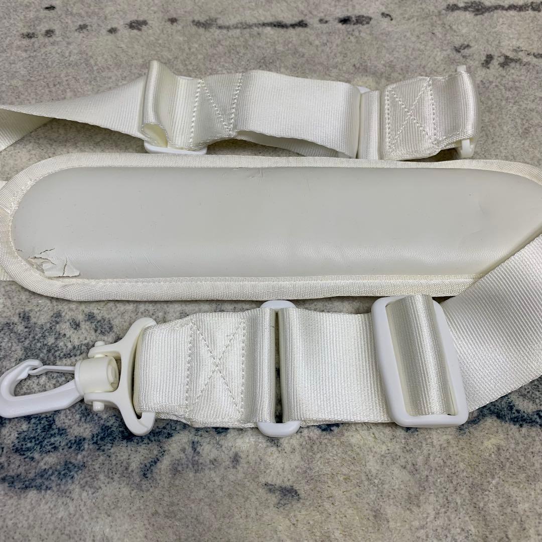 未使用タグ付き】ユニクロ 錦織圭 ボストンバッグ エナメル ホワイト