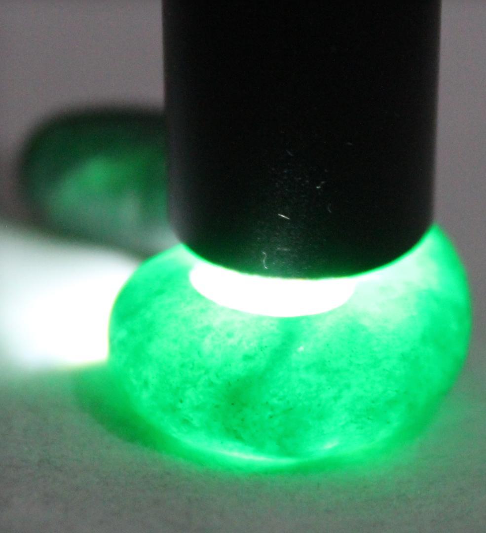 ［濃緑&透明感］古墳期 硬玉翡翠 勾玉 14.4g 出土品 / 糸魚川翡翠