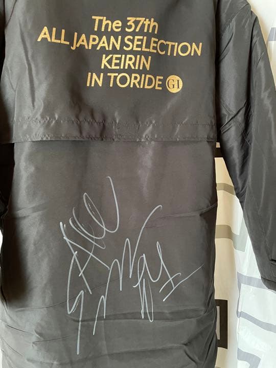 全日本選抜競輪 競輪 グランプリ王 古性優作 選手 直筆サイン入り