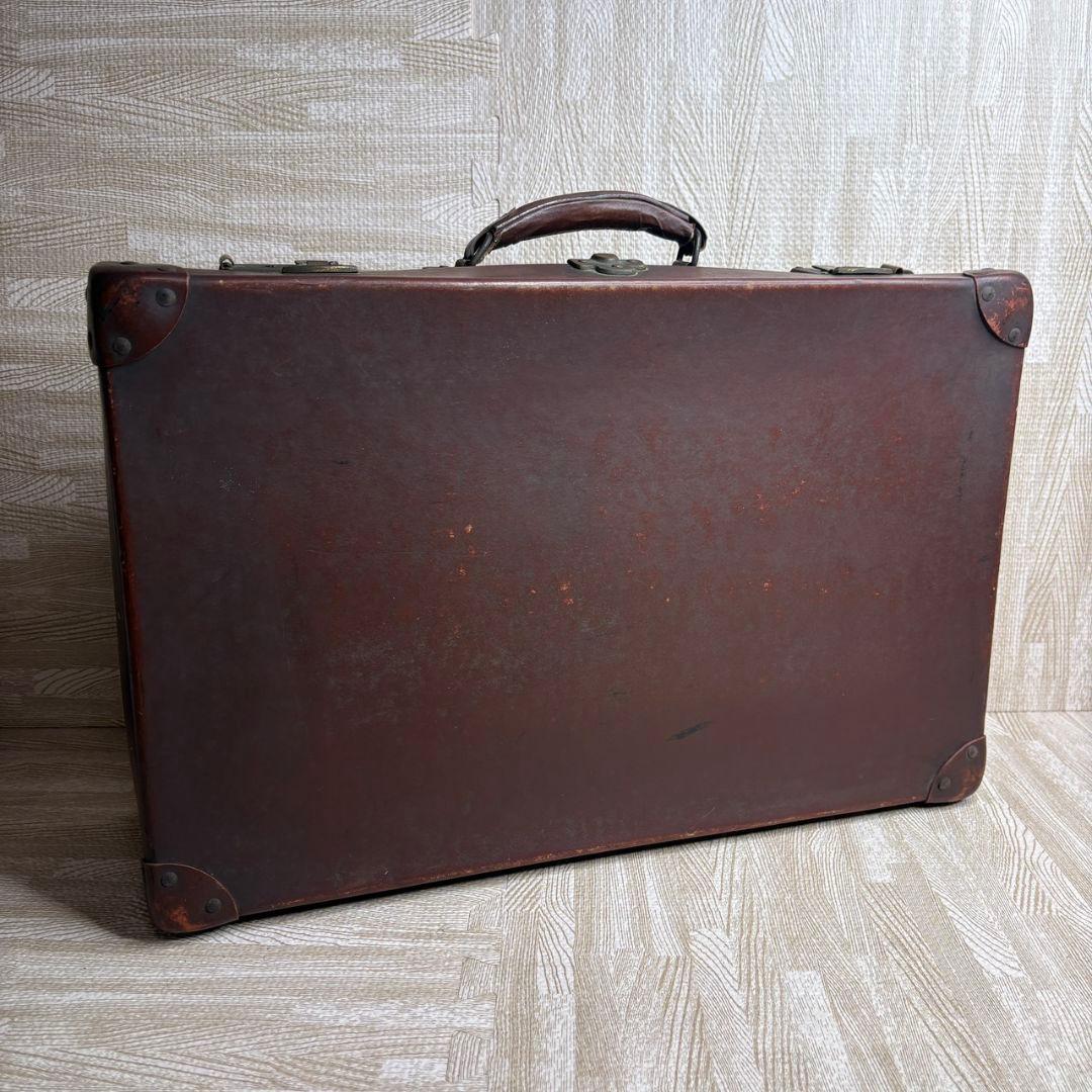 昭和レトロ】 トランクケース ヴィンテージ トランクボックス 革