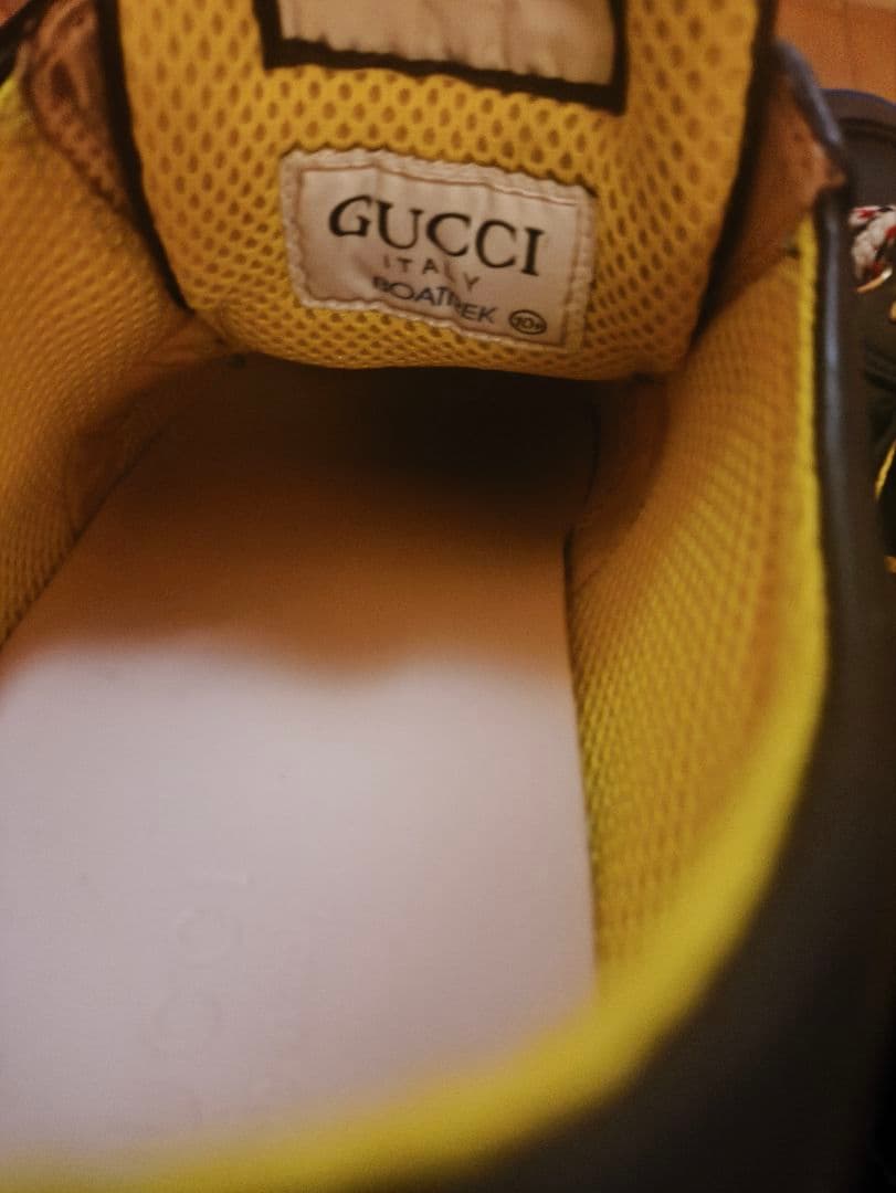 GUCCI 20SS BOATREK ローカットレザースニーカー 576048 - メルカリ