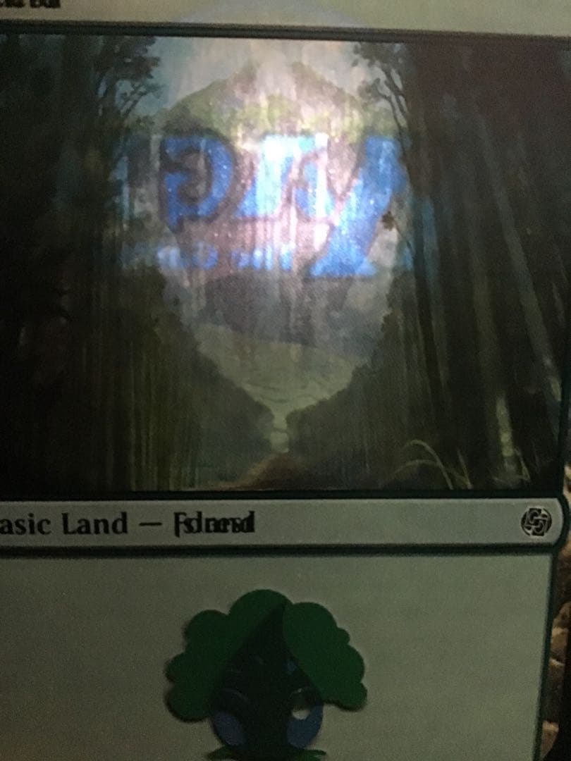 MTG エラーカード 1枚 島 森 メルカリ限定出品 - メルカリ