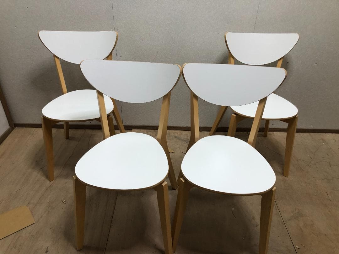 NORDMYRA ダイニングチェア IKEA ノールドミーラ 4脚 48348 - メルカリ