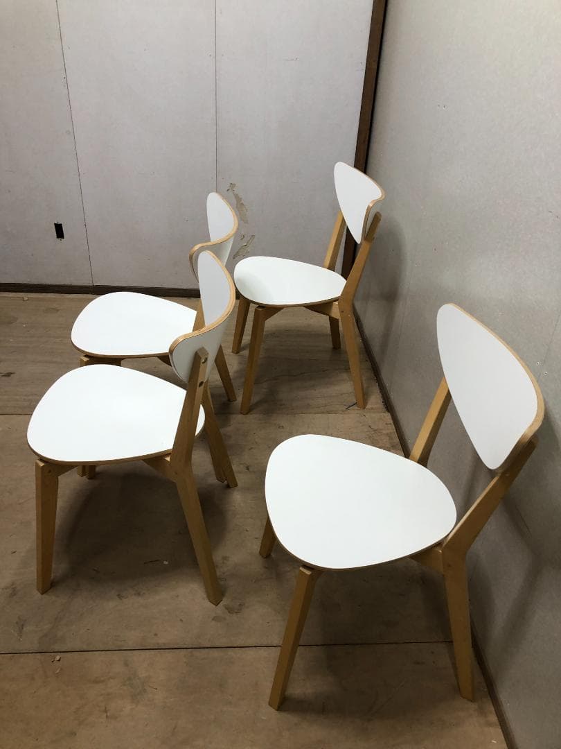 NORDMYRA ダイニングチェア IKEA ノールドミーラ 4脚 48348 - メルカリ