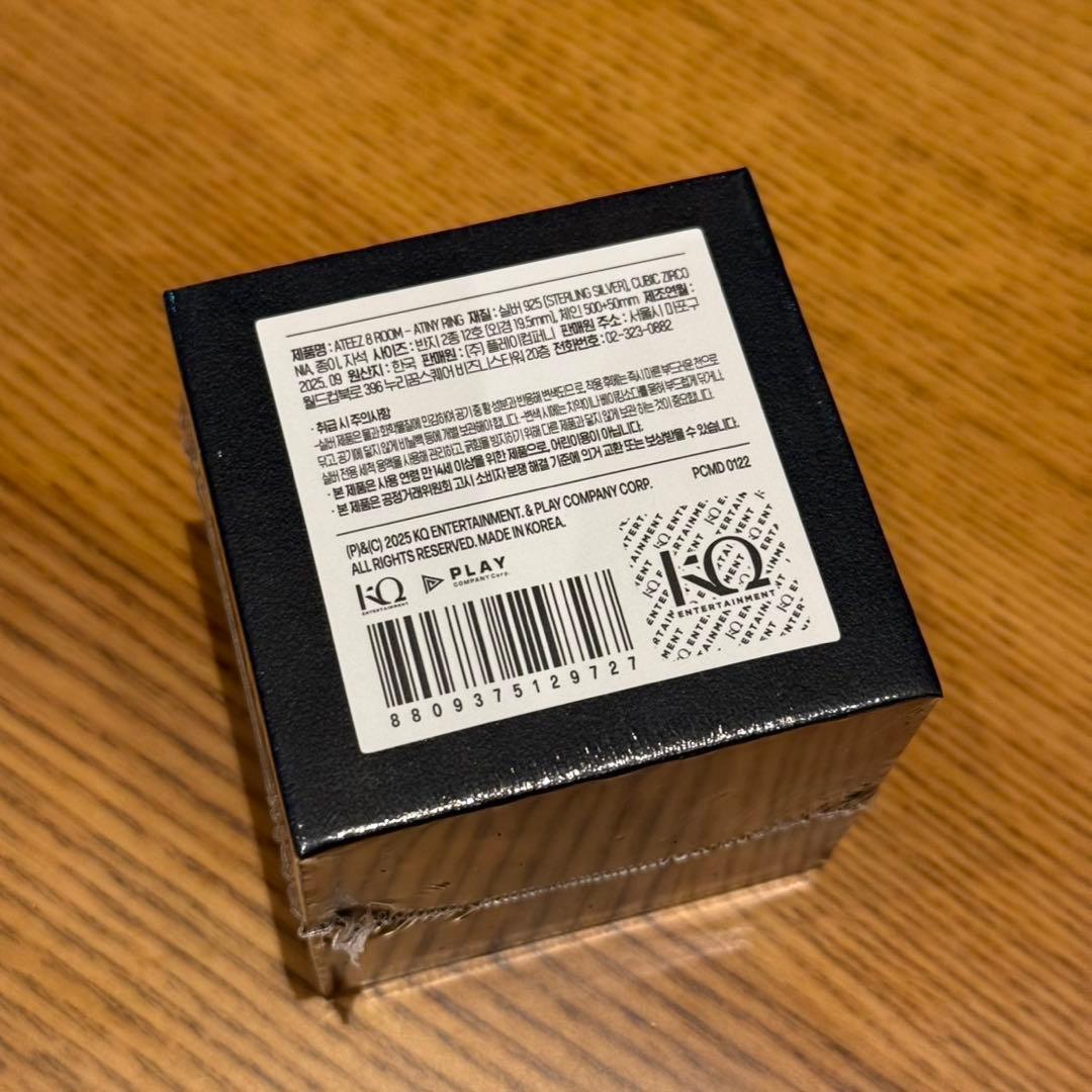 ATEEZ 韓国 POPUP 8ROOM ATINY RING リング 指輪 - メルカリ