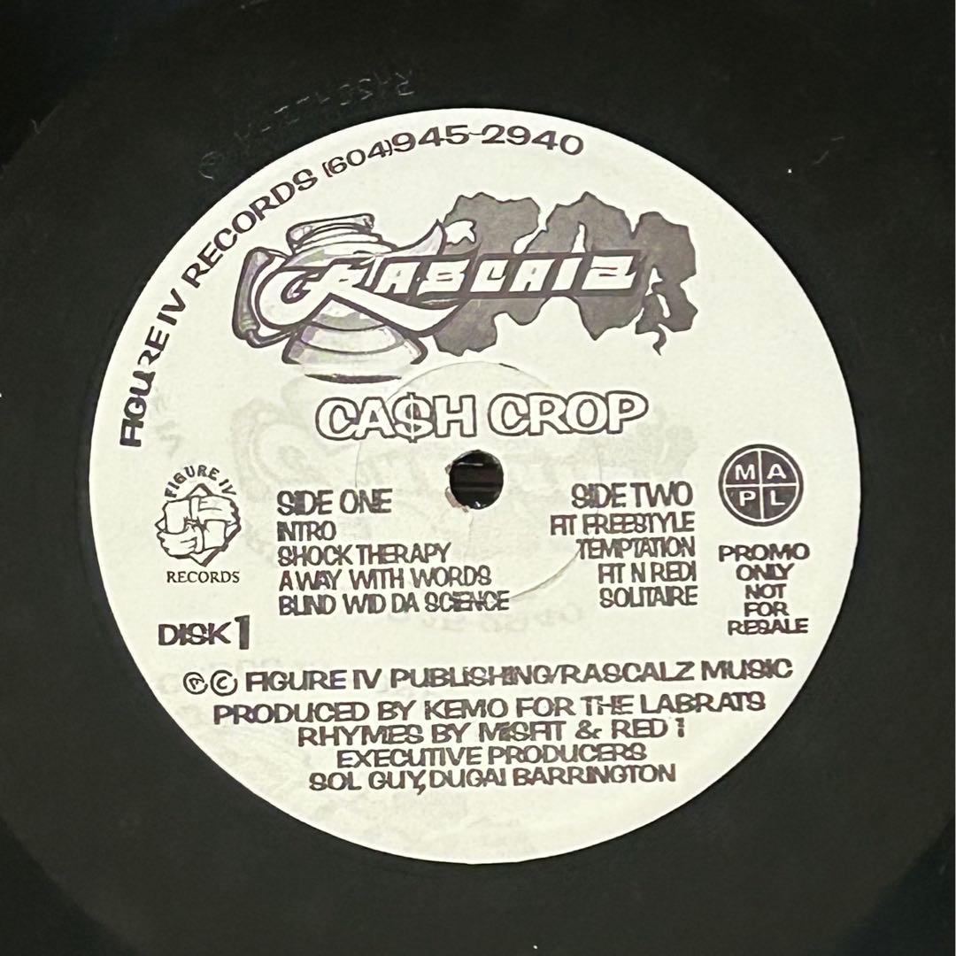 洋楽 Rascalz / Cash Crop 2LP Rascalz - Cash Crop 2xLP (2ème pressage / 2nd Pressing) – Return