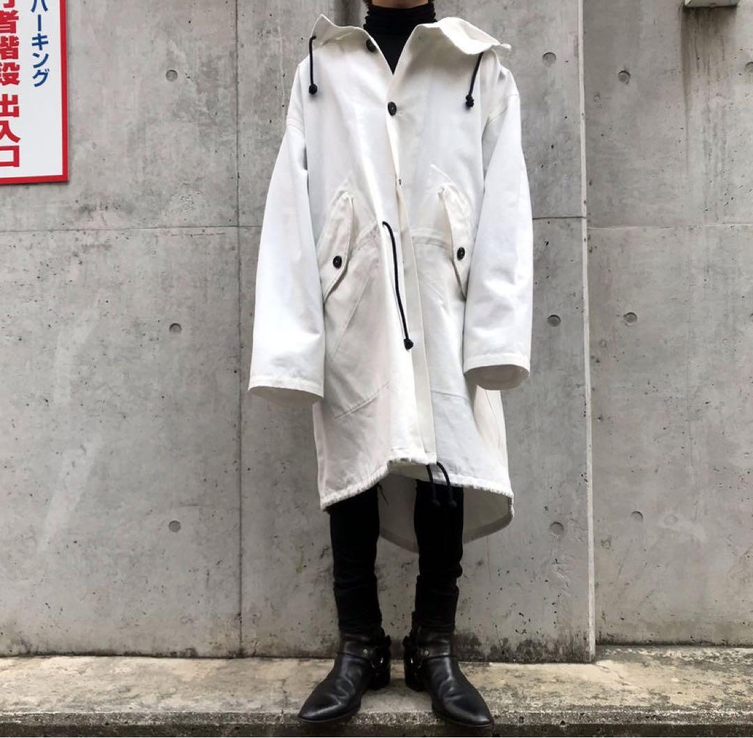 18SS ANN DEMEULEMEESTER オーバーサイズモッズコート - メルカリ