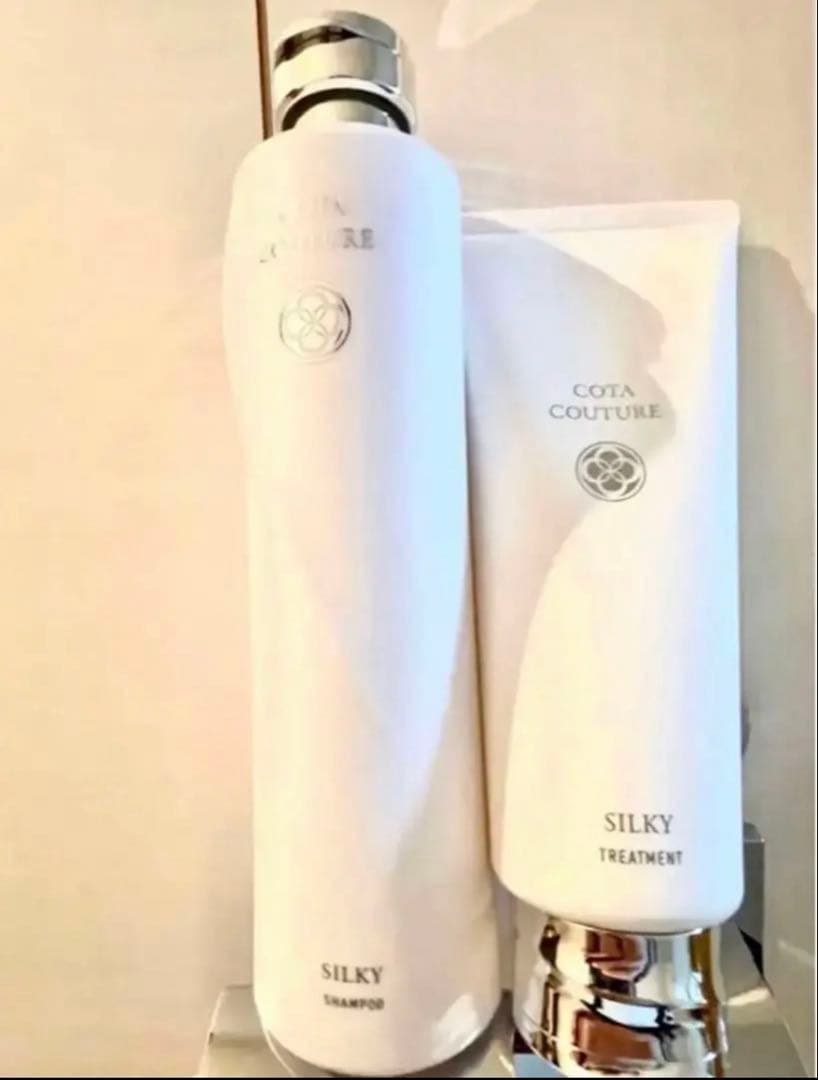 コタクチュールシルキーシャンプー300ml、トリートメント200gセット