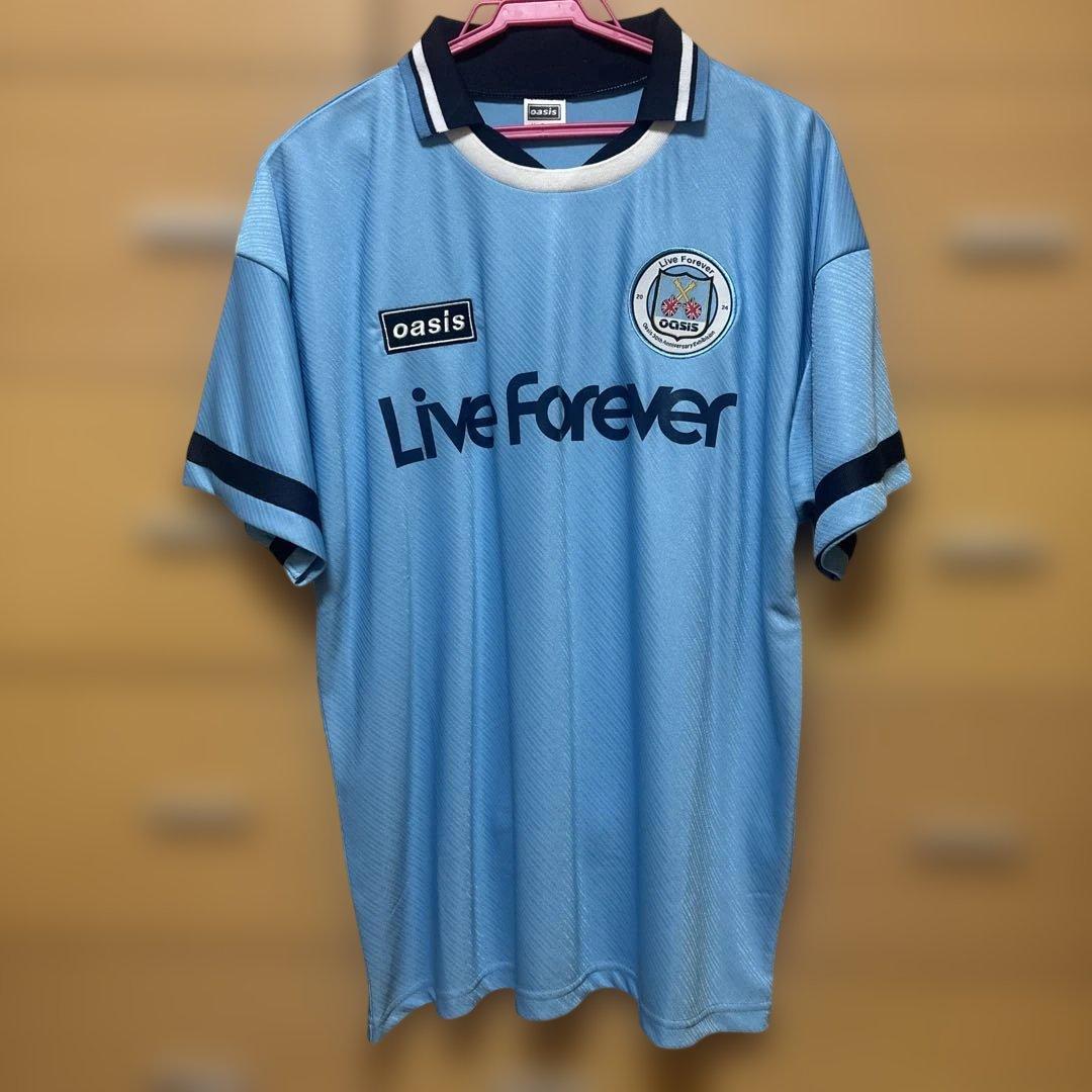 oasis live forever Tシャツ Mサイズ - メルカリ