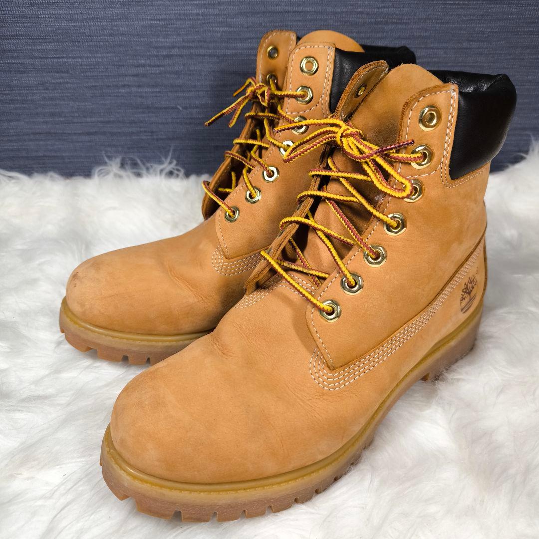 ティンバーランド】6インチプレミアムブーツ 25 イエロー ウォーター