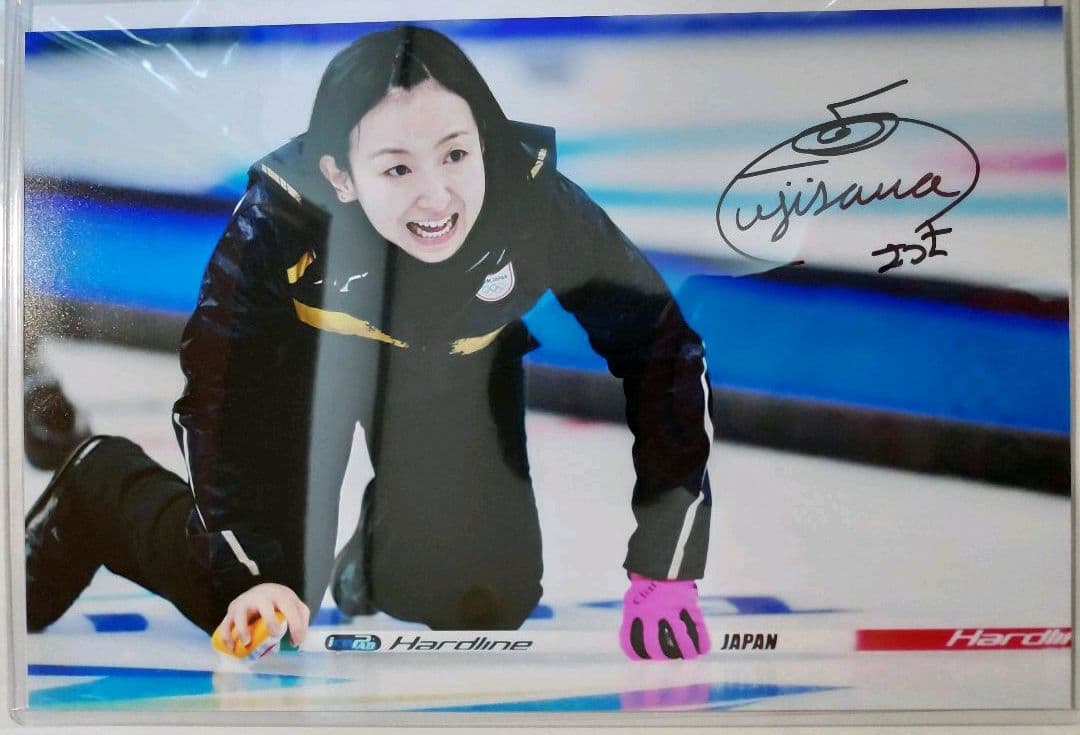 藤澤五月 直筆サイン付写真 ロコ•ソラーレ カーリング　証明書付　1枚 藤澤五月さん 直筆サイン付き写真 ロコ•ソラーレ 証明書付き 1枚 ①