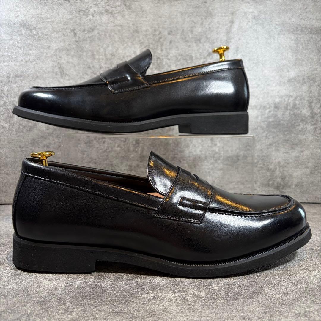 極美品✨　ユナイテッドアローズ　ローファー　ブラック　26.5cm メンズ