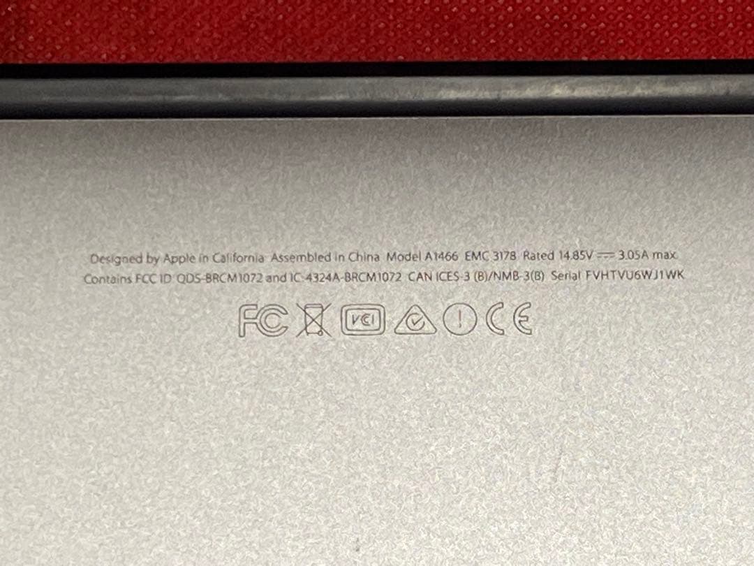 シ*う様 Apple製 ノートブックPC MacBook Air 1795-01