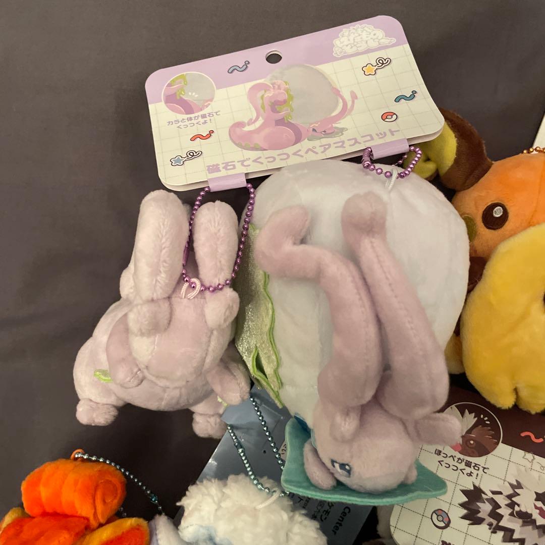 磁石でくっつくペアマスコット にたものどうし ポケモンセンター 6種