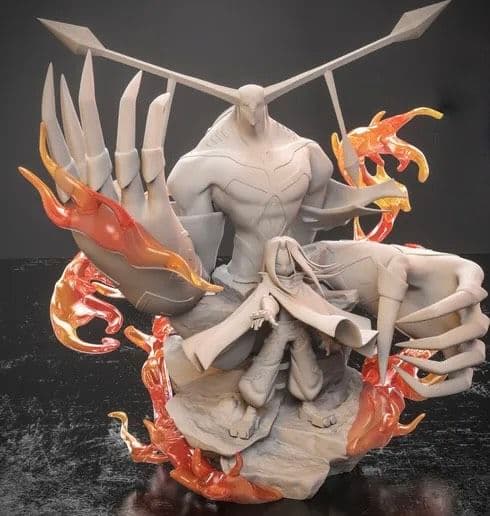 シャーマンキング ハオ ガレージキット 未塗装未組立 1/7 フィギュア