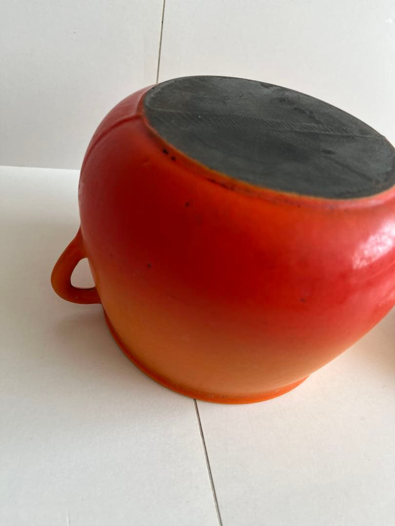 希少 廃盤 クーザンス ビーンズポット オレンジ