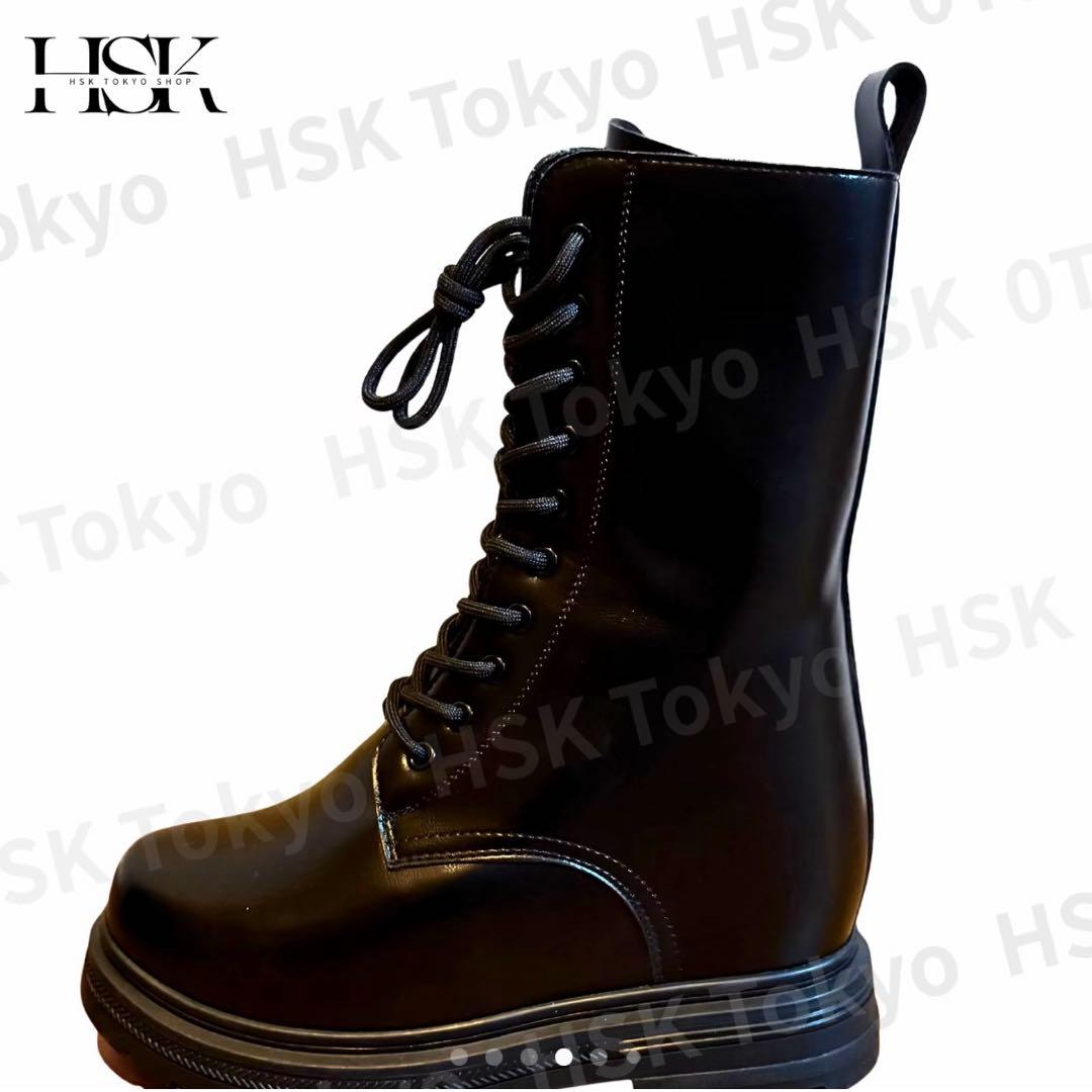 HSK厚底感0+17cmシークレットブーツ - メルカリ