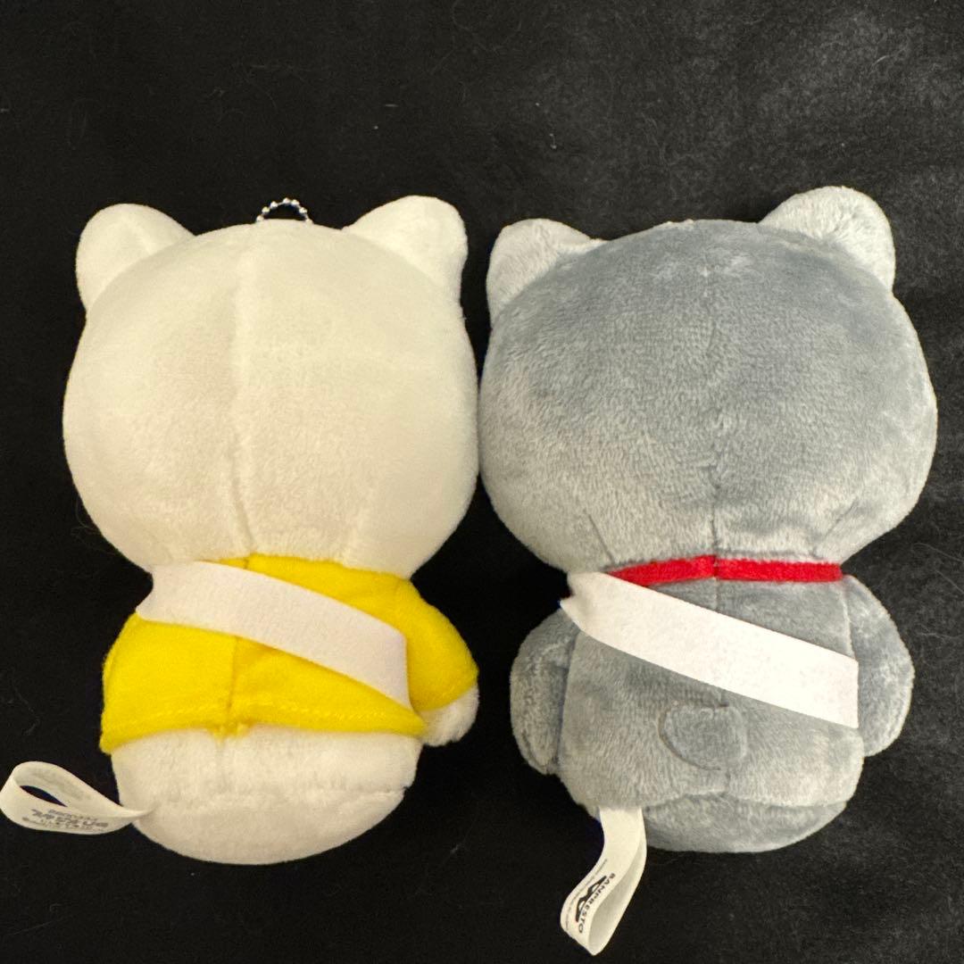 にしむらゆうじ カバンに付けられるぬいぐるみ わるめのねこ&さえない