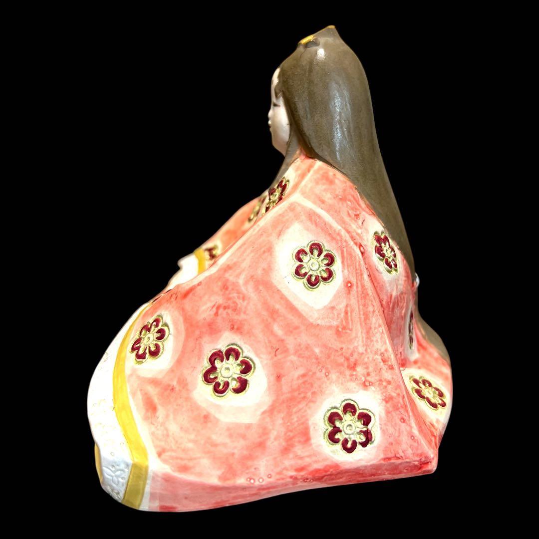 22時間限定SALE】北岡秀雄作 「雛人形 雅」 陶芸 ／早い者勝ち／在庫