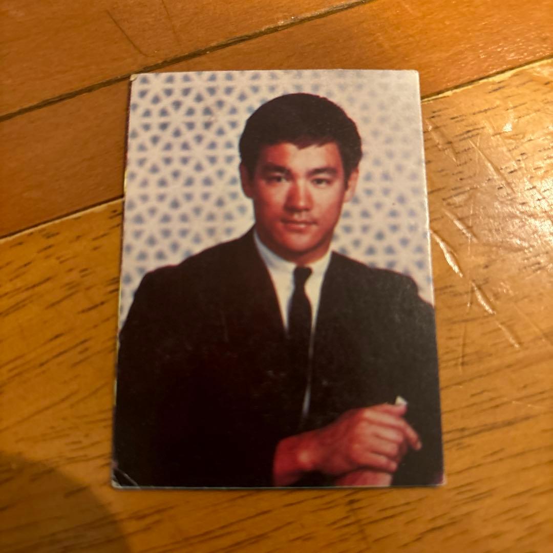 希少 山勝 115番 ミニカード ブルース・リーのグリーン・ホーネット