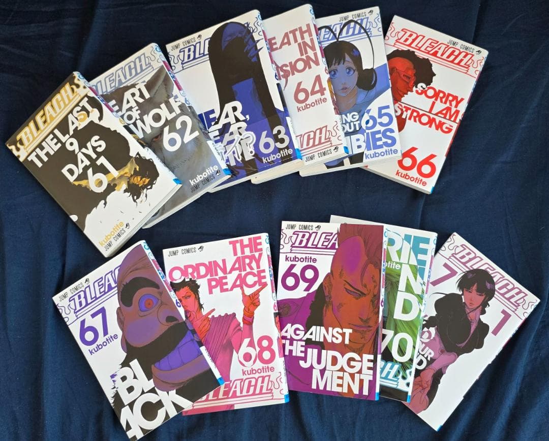 初版多数！1-71巻】BLEACH ブリーチ ※7巻以降は全て第1刷発行 - メルカリ