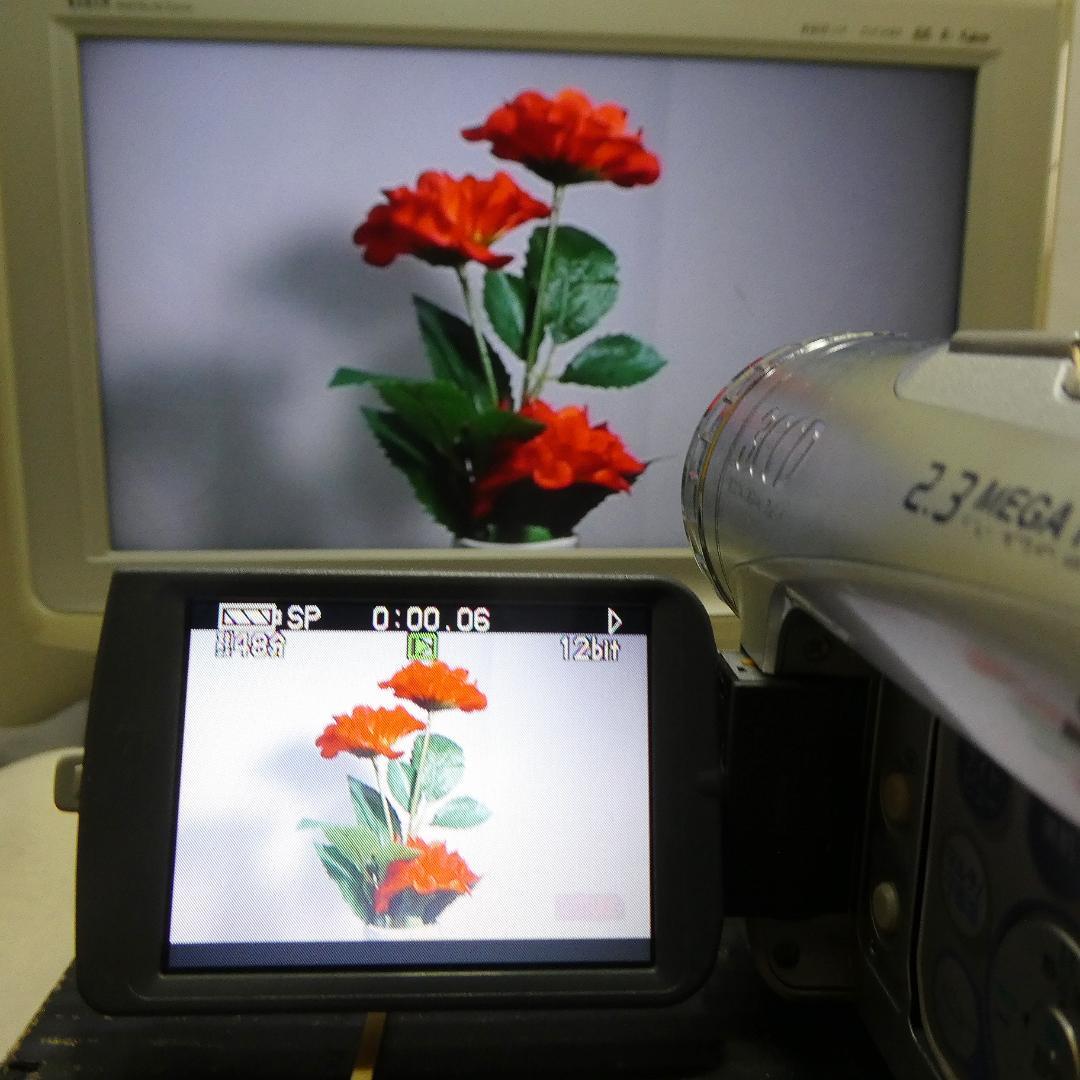 パナソニック NV-GS200 動作良好 MiniDVビデオDVDダビングに最適