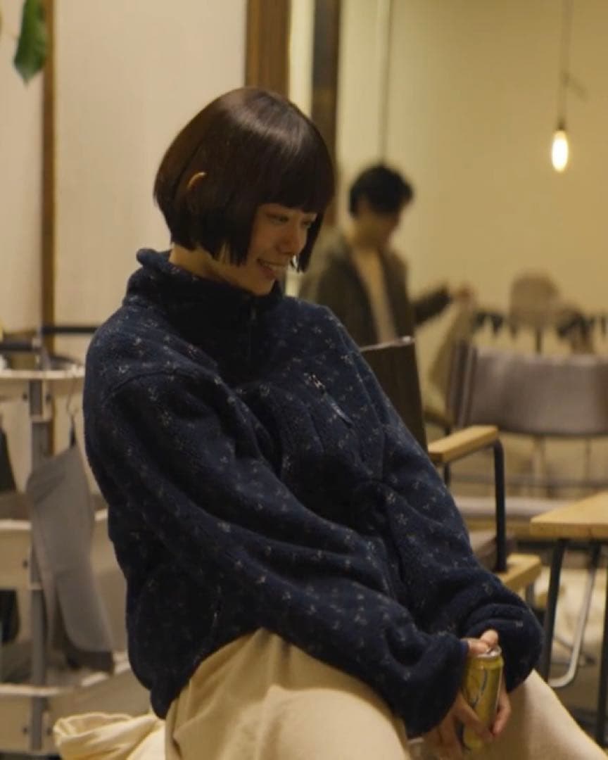 杉咲花 LLBean 色違い バーズアイ 冬のなんかさ、春のなんかね