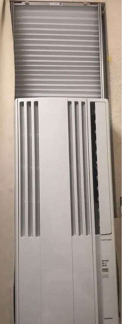 CORONA 2025年　窓用エアコン 本体+リモコン CORONA 2025年 窓用エアコン 本体+リモコン CORONA 2025年 窓用