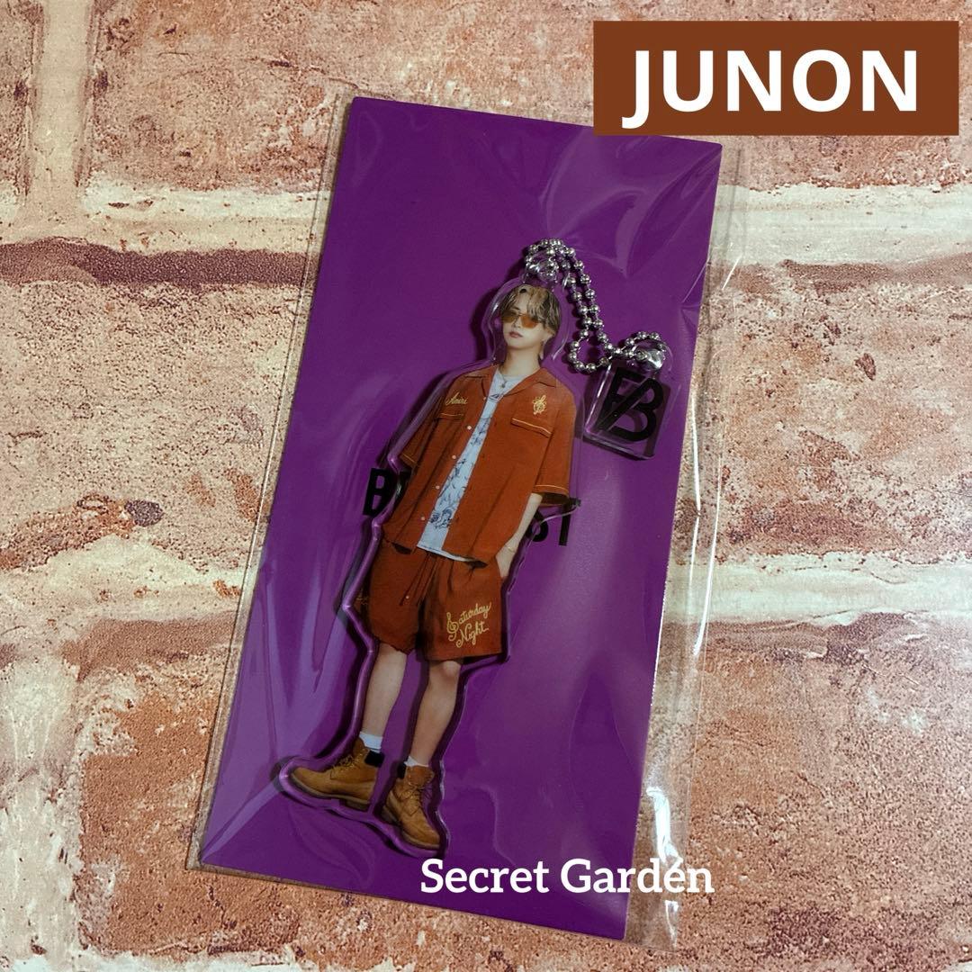 a*o様 BE:FIRST JUNON アクリルチャームキーホルダージュノン - メルカリ