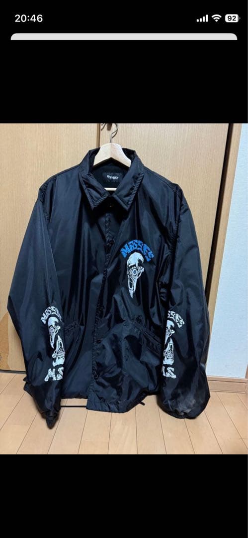 MASSES マシス ナイロン コーチジャケット 希少 XL - メルカリ