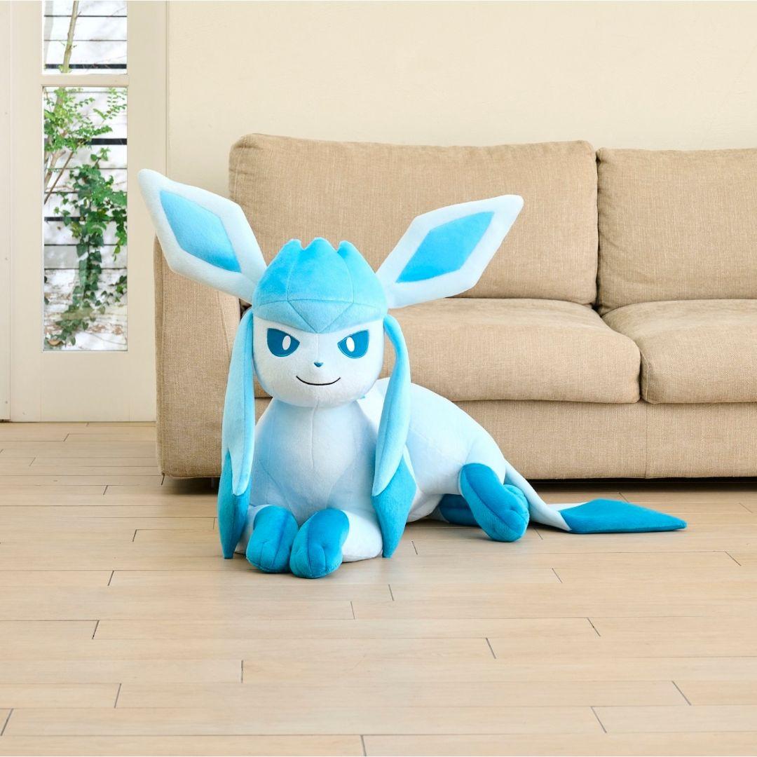 ポケモンセンターオンライン ぬいぐるみ 等身大 グレイシア 寝そべり 受注】ぬいぐるみ 等身大グレイシア 寝そべり ｜【公式】ポケモン