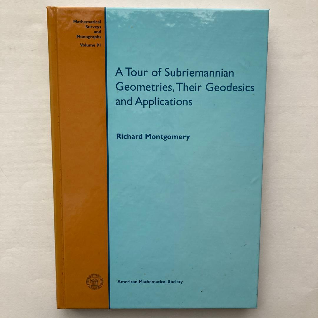 語学・辞書・学習参考書 A Tour of Subriemannian Geometries A Tour of Subriemannian Geometries, Their Geodesics and Applications