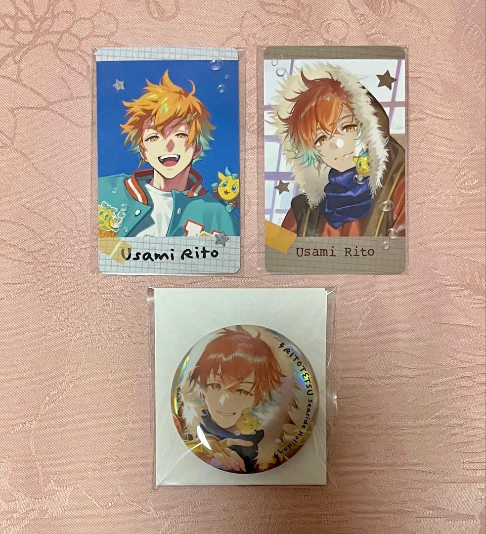 にじさんじ RITOTETSU リトテツ 宇佐美リト 缶バッジ チェキ カード