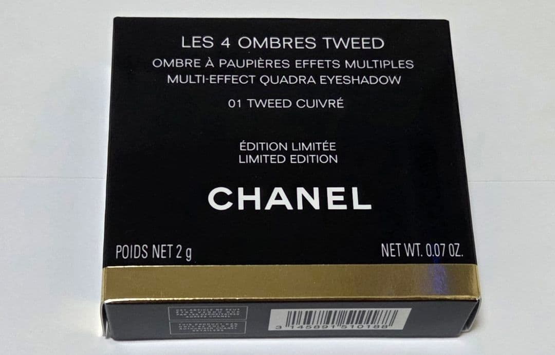 CHANEL キャトル オンブル TWEED 01 新品未開封 CHANEL キャトル オンブル TWEED 01 新品未開封 通販