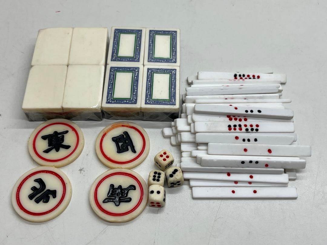 詳細不明 麻雀牌 骨董品 中国麻雀牌 - メルカリ