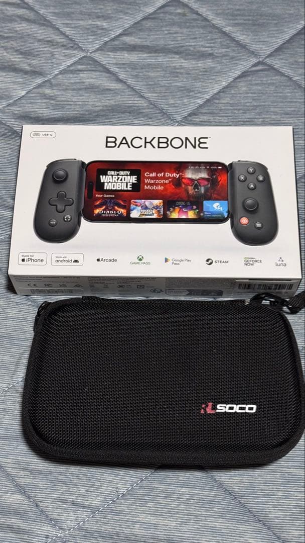 BACKBONE スマートフォン用ゲームコントローラー ワンランク上のゲーム体験！ スマートフォン用ゲームコントローラー