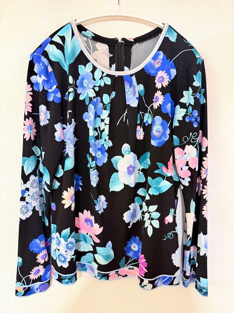 T*U様 【美品】レオナール カットソー 40 レオナールスポーツ 長袖カットソー サイズ40 M レディース（19243444