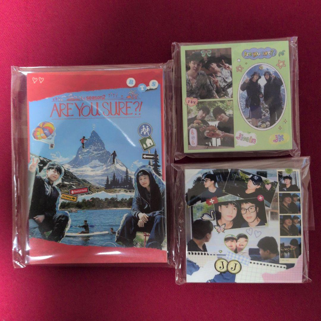 BTS メモ帳大・ミニ ジミン＆ジョングク 韓国製作者様 イゲマジャ