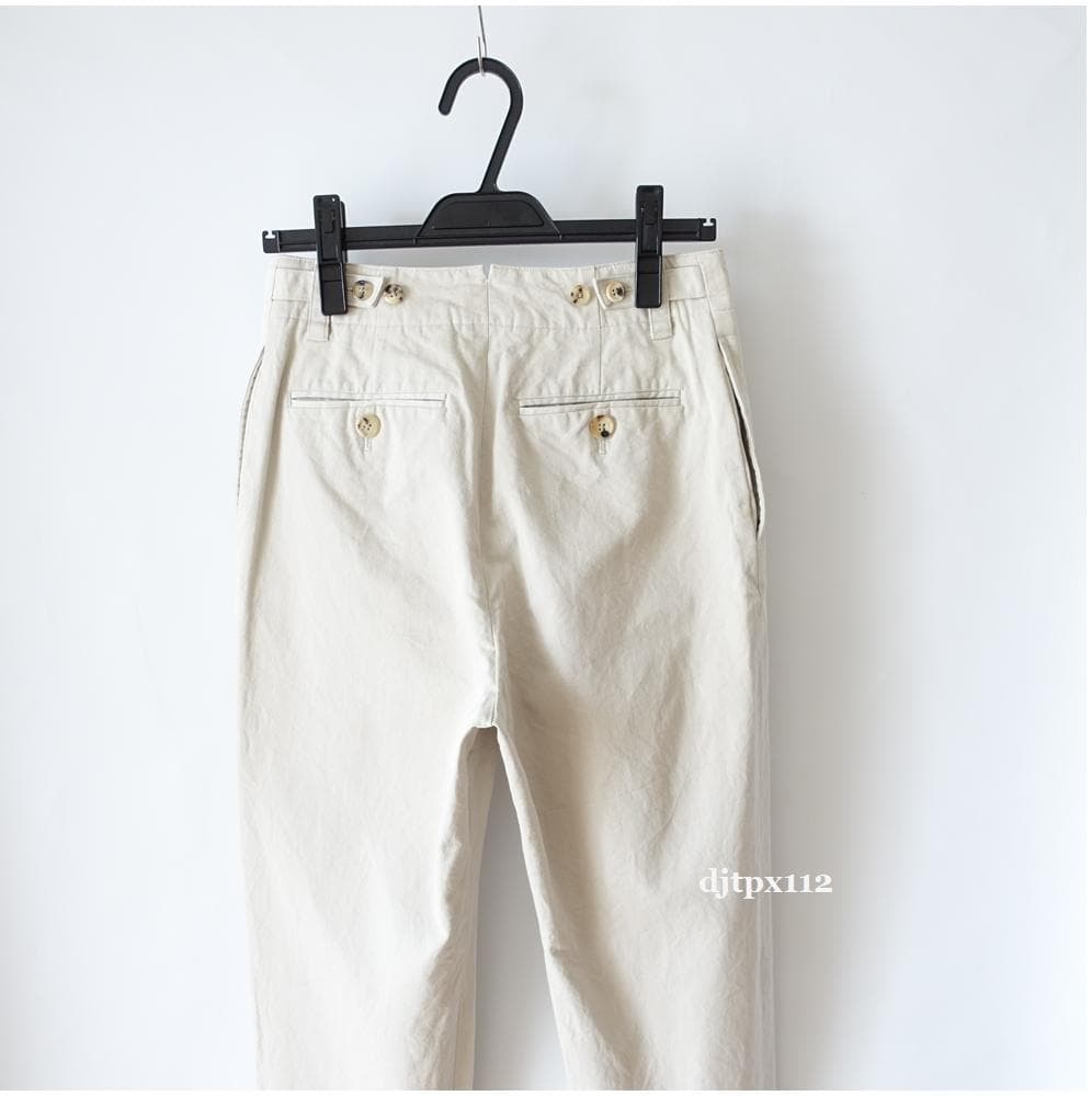 極美品*マーガレットハウエル 2023 コットンツイル*クロップド