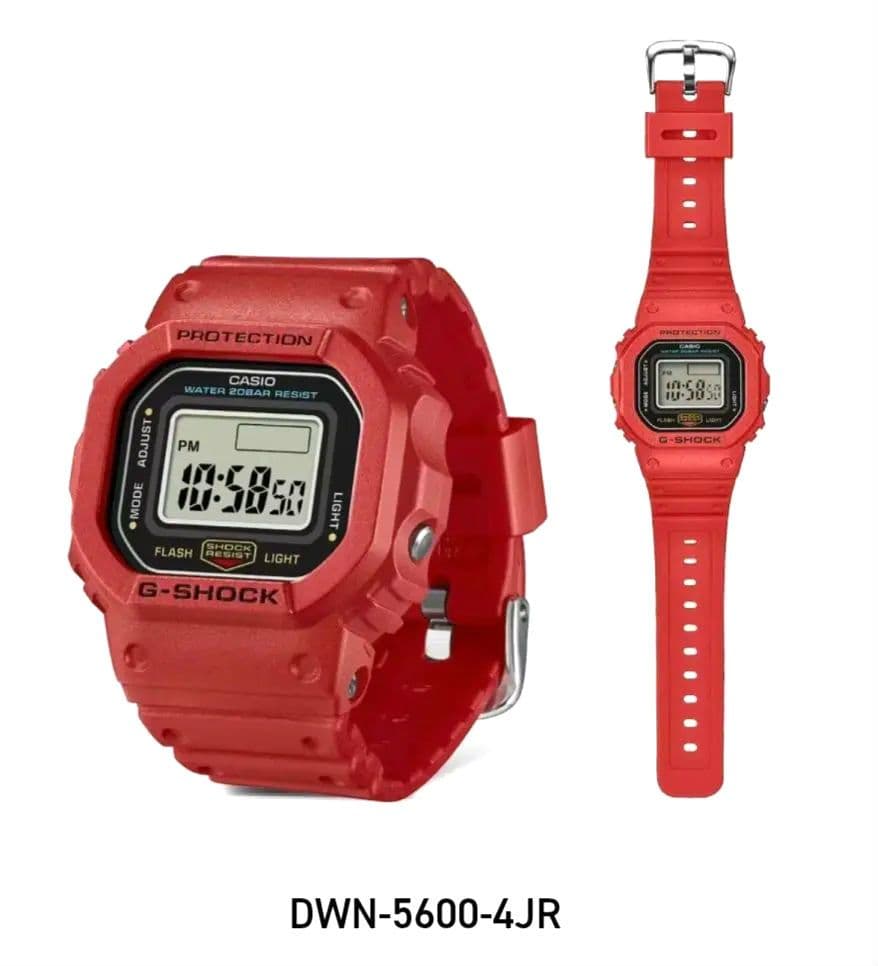 新品 】G-SHOCK NANO DWN-5600-4JRレッド - メルカリ