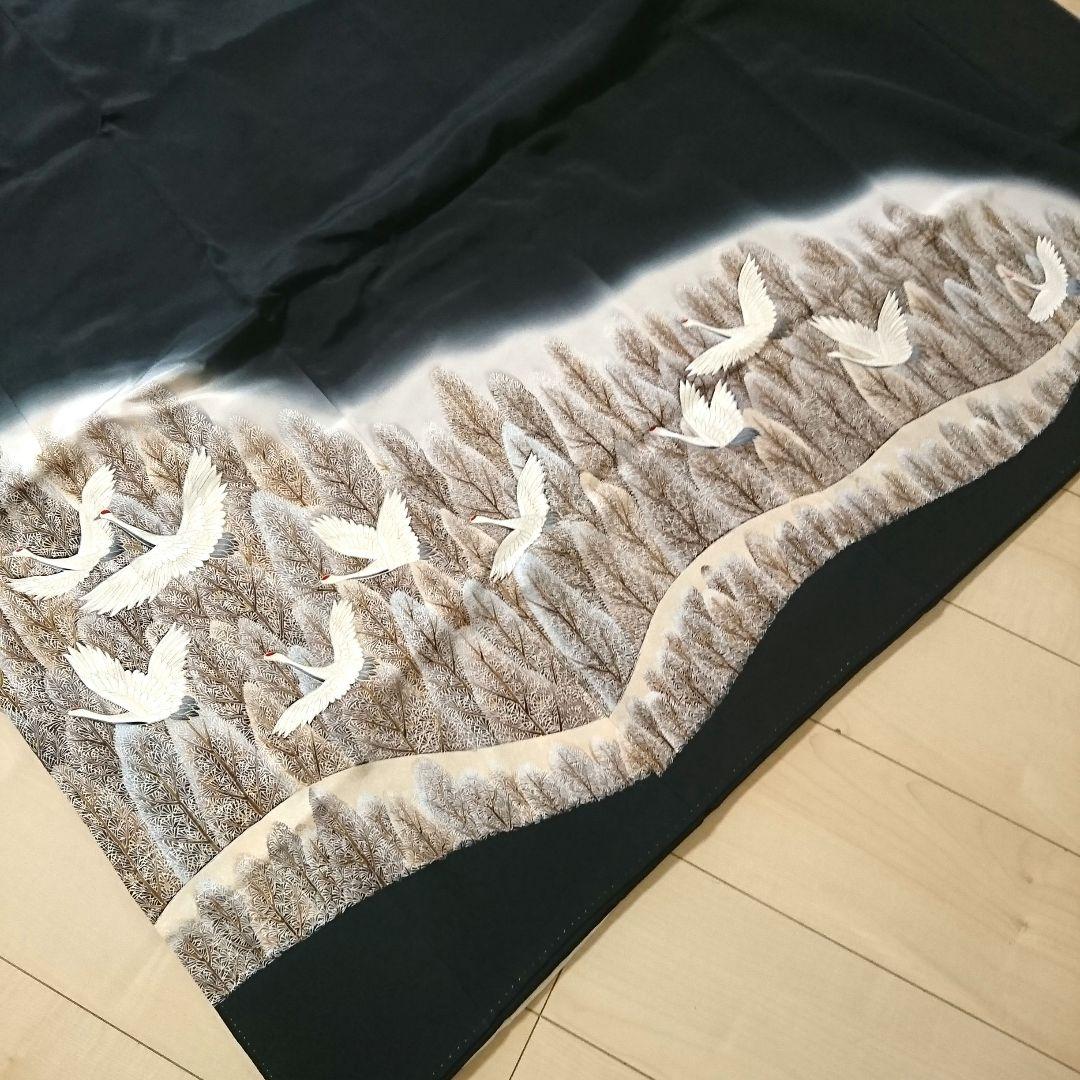 1574☆正絹 黒留袖 着物 5枚セット おまとめ リメイク素材 - メルカリ