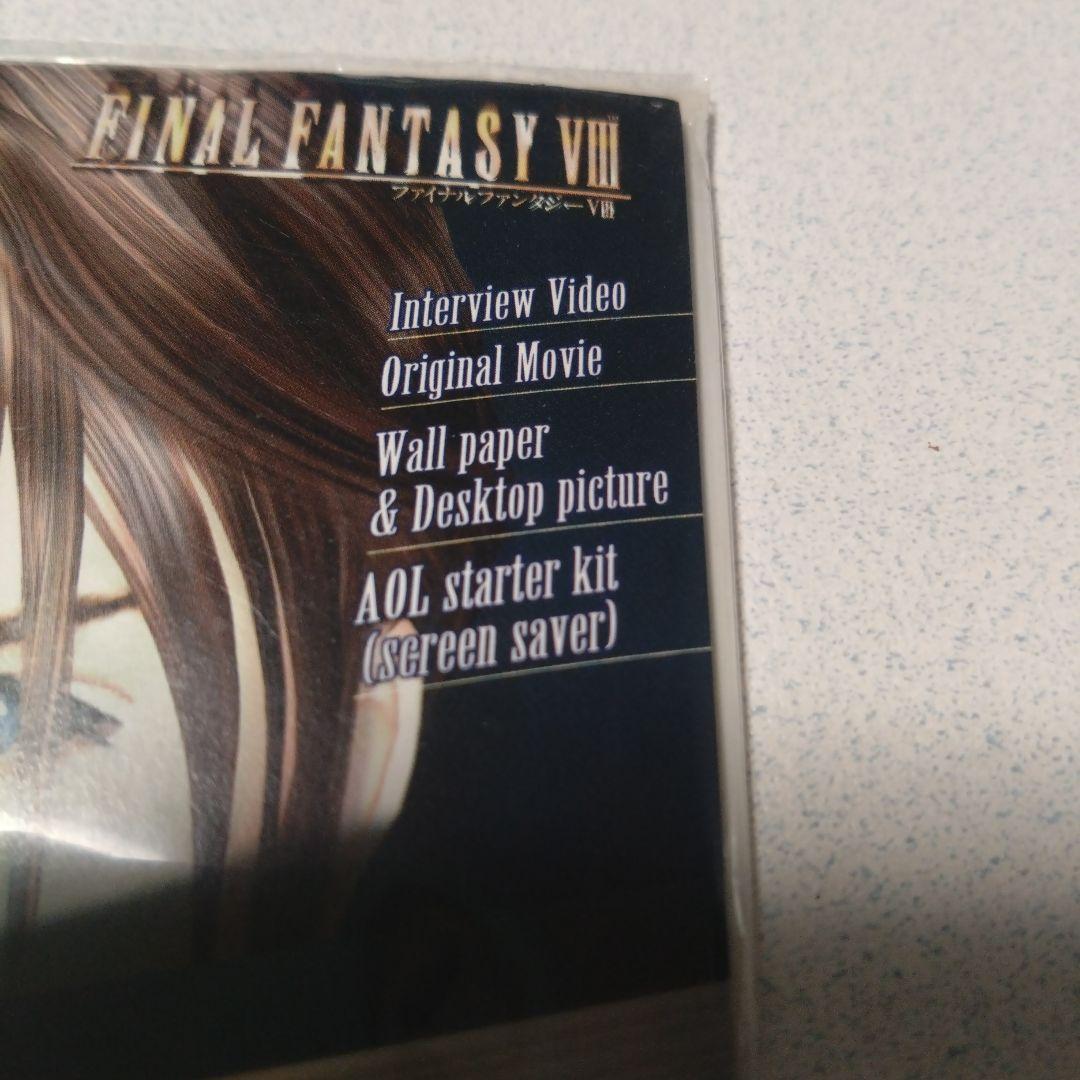 《激レア・非売品》ファイナルファンタジーⅧ スペシャルCD-ROM&ピンバッジ