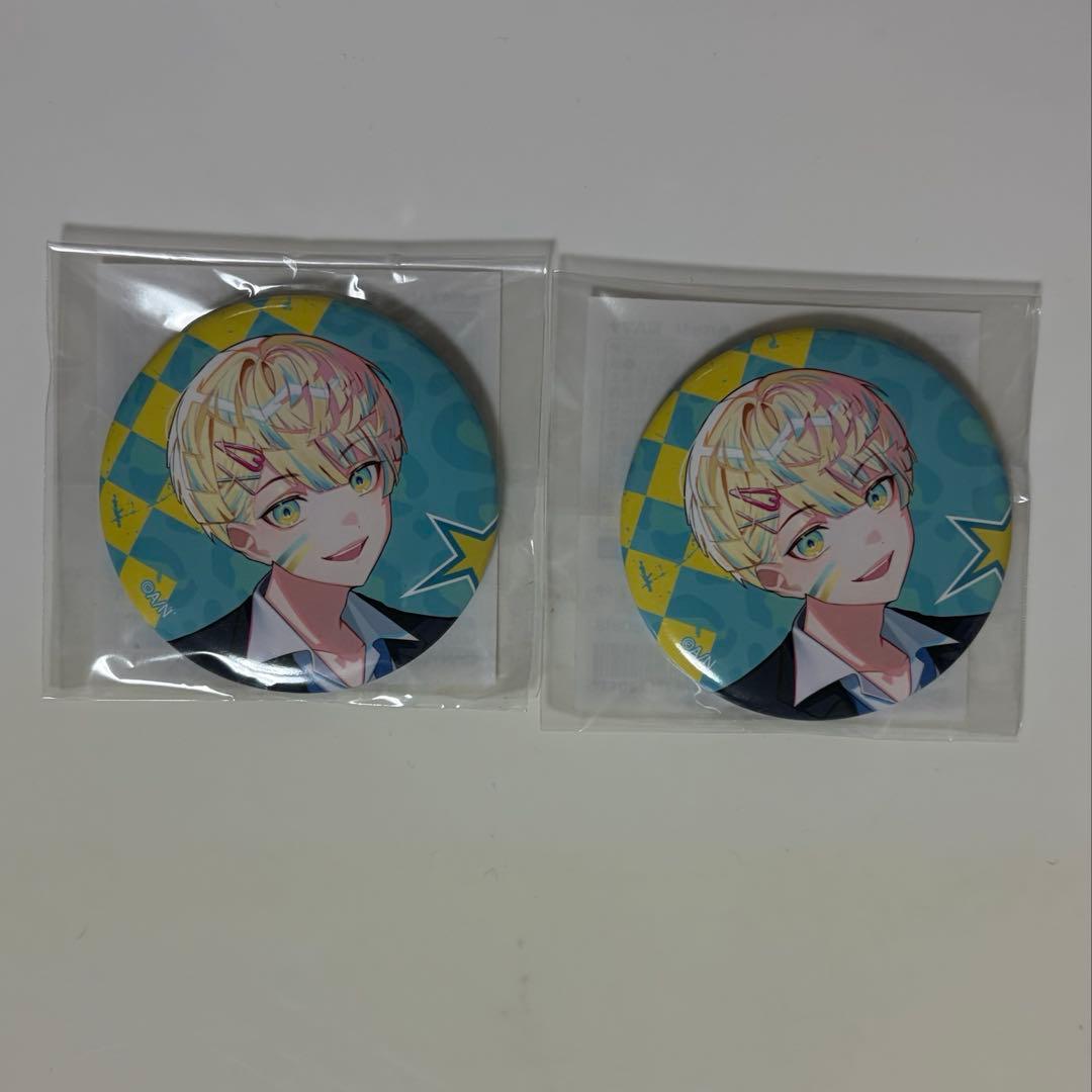 にじさんじ 緋八マナ 缶バッジ - メルカリ