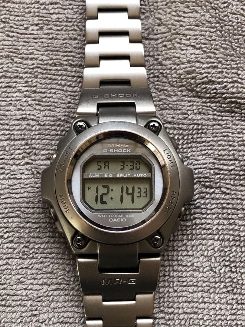 ビンテージ】カシオMRG-100TZチタン初代フルメタルGショックジャズ