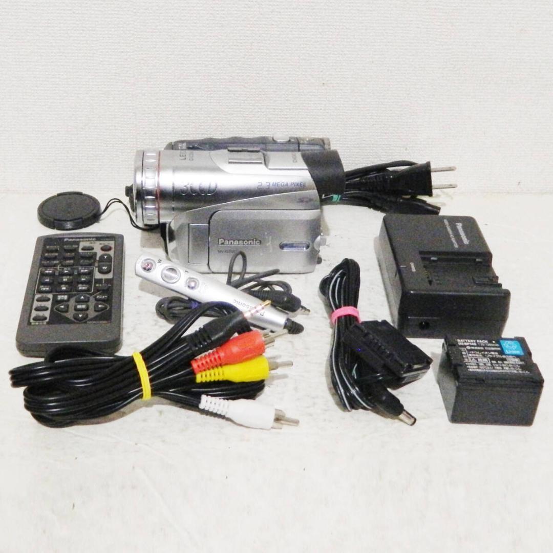 動作品 Panasonic NV-GS200 miniDV ダビングなどに パナソニック NV-GS200 動作良好 MiniDVビデオDVDダビングに最適