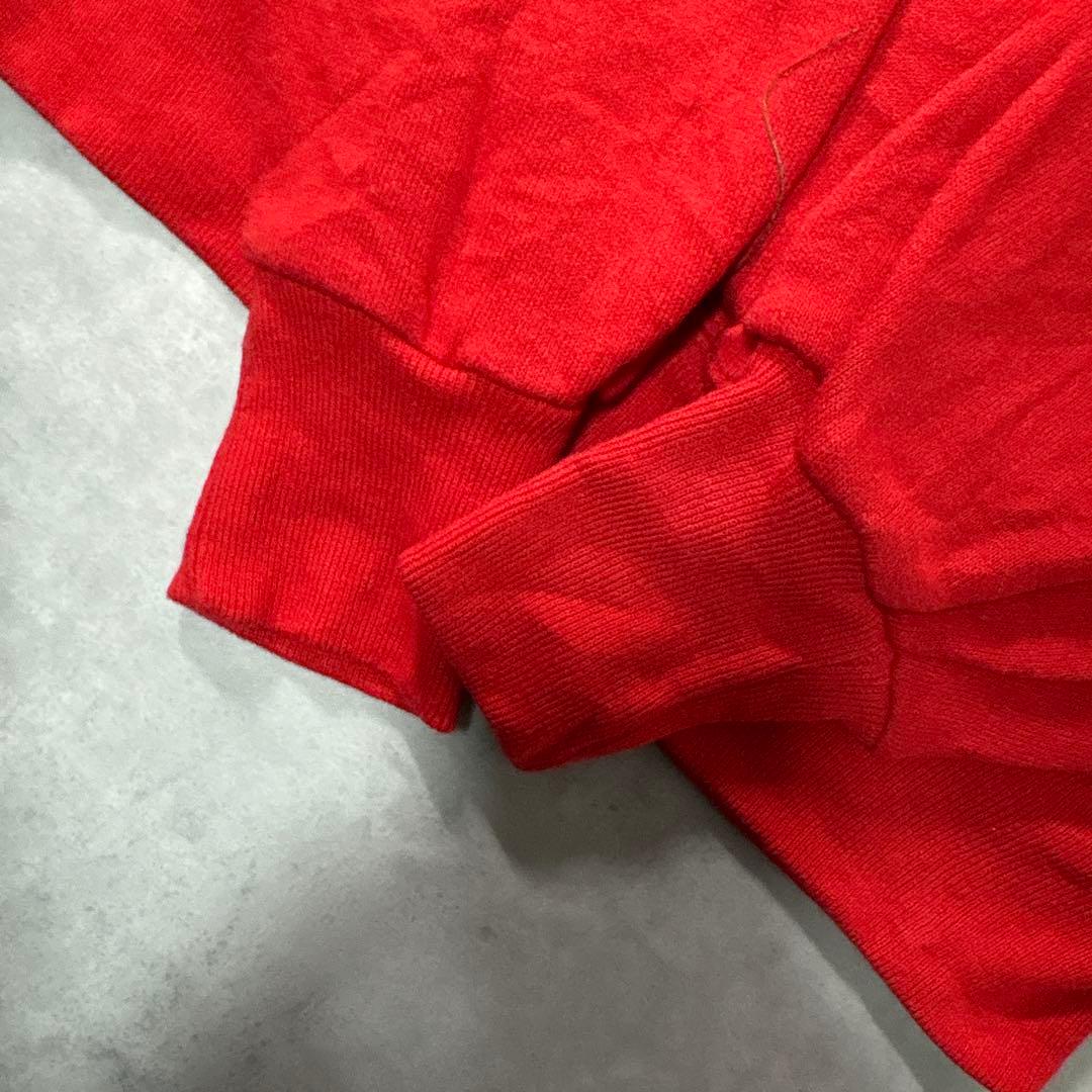 NIKE 90s スウェット トレーナー 刺繍ロゴ ファイヤー オレンジ M