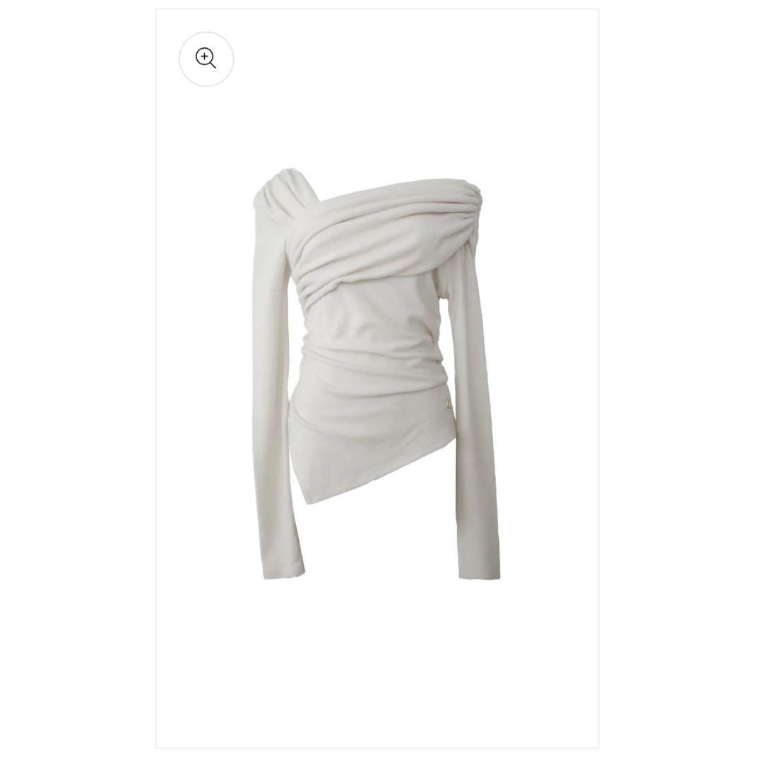 新品未使用】 ポローラ polaura 3wayクロスワンショルダートップス