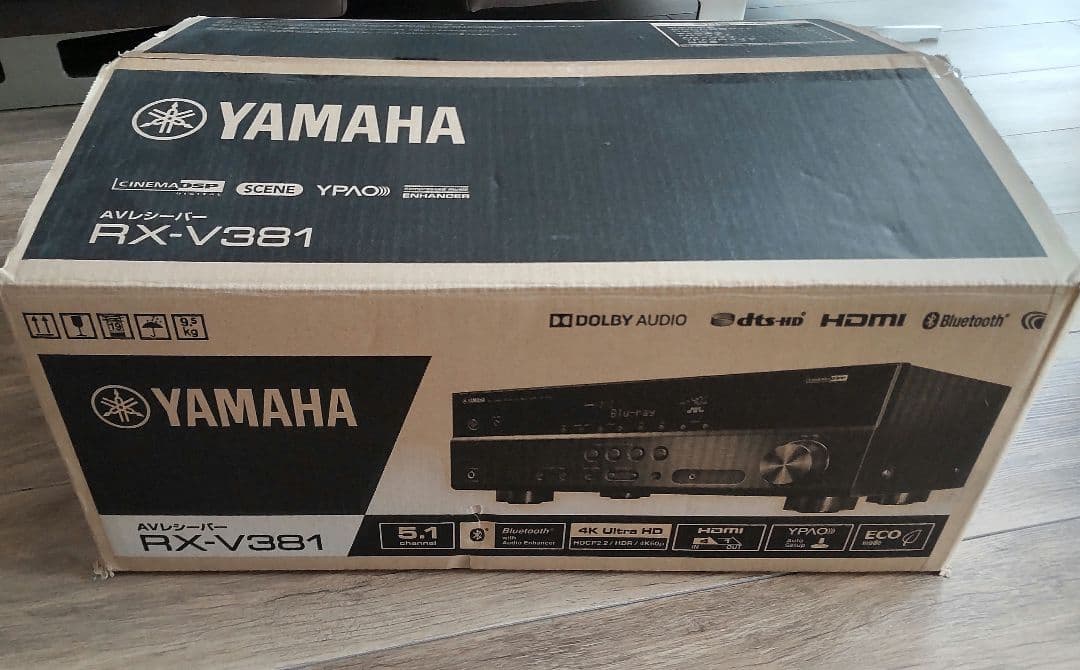 YAMAHA AVレシーバー RX-V381 5.1ch